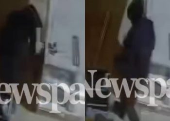 Βίντεο: Διέρρηξαν πιτσαρία για να κλέψουν …δραχμές