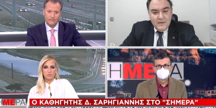 Σαρηγιάννης: Έρχονται 2.000 κρούσματα την ημέρα – Μέτρα ΤΩΡΑ: 50% τηλεργασία αυστηρά