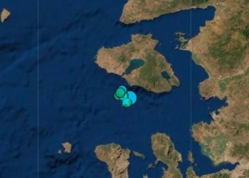 Ισχυρός σεισμός 5 Ρίχτερ ανοιχτά της Μυτιλήνης