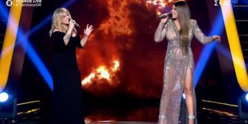Alldaynews.gr Τελικός The Voice: Παπαρίζου και Ζουγανέλη σε ένα μοναδικό ντουέτο