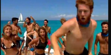Survivor: Ξέφρενο πάρτι των Μπλε σε πολυτελές σκάφος-Χόρεψαν “Macarena” και… Καλλίδη[video]