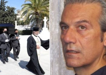 Θεόφιλος Βανδώρος: Θλίψη στην κηδεία του ηθοποιού[photos]