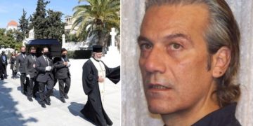 Θεόφιλος Βανδώρος: Θλίψη στην κηδεία του ηθοποιού[photos]