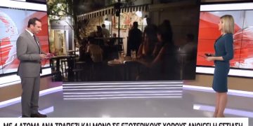 Alldaynews.gr Στρώνουν τα τραπέζια! Ανοίγει η εστίαση με νέους κανόνες