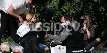 Τζένη Μπαλατσινού: Το υπαίθριο πάρτι γενεθλίων στον Εθνικό Κήπο[photos]