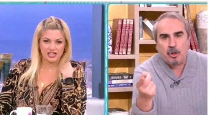 Alldaynews.gr Άγριος καβγάς στον αέρα: «Είναι λεκές! Μη μου κουνάς το δάχτυλο! Σε μένα το λες αυτό;»