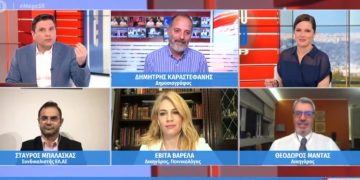 Ξέφυγε ο συνδικαλιστής της ΕΛ.ΑΣ. Μπαλάσκας: «Όταν μιλάω εγώ θα χαλαρώνετε» – «Σφαγή» με Μαντά στον αέρα[video]