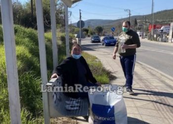 Απίστευτες σκηνές στη Λαμία: Μάνα και γιος με κορωνοϊό το έσκασαν από το νοσοκομείο