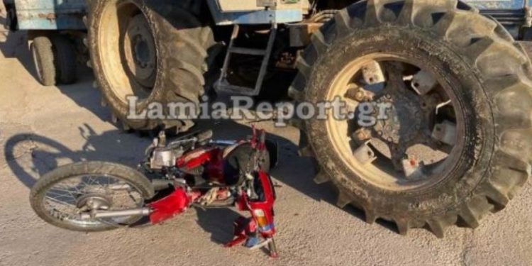 Alldaynews.gr Σοκαριστικό Λαμία: Παπάκι συγκρούστηκε με τρακτέρ-Χαροπαλεύει ο 19χρονος-Η τραγική ειρωνεία