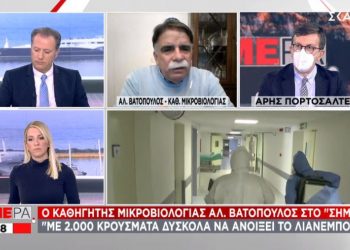 Alldaynews.gr Lockdown: Πρώτα τα σχολεία, μετά το λιανεμπόριο προτείνει ο Βατόπουλος