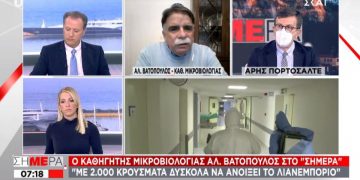 Alldaynews.gr Lockdown: Πρώτα τα σχολεία, μετά το λιανεμπόριο προτείνει ο Βατόπουλος
