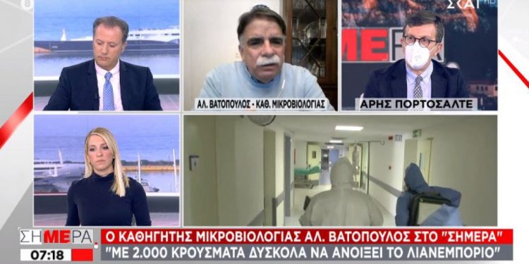 Alldaynews.gr Lockdown: Πρώτα τα σχολεία, μετά το λιανεμπόριο προτείνει ο Βατόπουλος