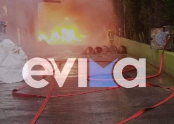 Τρεις τραυματίες από τη φωτιά στο εργοστάσιο ανακύκλωσης – Εκτός κινδύνου ο ιδιοκτήτης (pics, vids)
