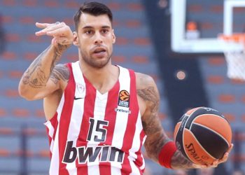 Alldaynews.gr Ολυμπιακός: Έγραψε ιστορία ο Πρίντεζης-Πρώτος στα δίποντα στην ιστορία της Euroleague
