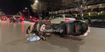 Alldaynews.gr Θεσσαλονίκη: Τροχαίο ατύχημα με εγκατάλειψη στη Μεγάλου Αλεξάνδρου – Ένας τραυματίας (pics, video)