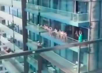 Σάλος με γυμνές γυναίκες σε ουρανοξύστη στο Ντουμπάι[video]
