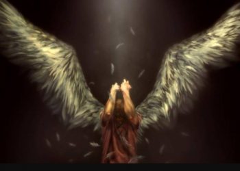 Άγγελος παρηγορεί και φανερώνει το θέλημα του Θεού στον μελλοθάνατο ιερομόναχο Θαδδαίο