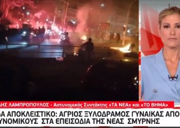 Βίντεο Ντοκουμέντο: Άγριος ξυλοδαρμός γυναίκας από αστυνομικούς στα επεισόδια της Νέας Σμύρνης