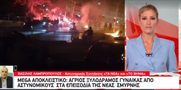 Βίντεο Ντοκουμέντο: Άγριος ξυλοδαρμός γυναίκας από αστυνομικούς στα επεισόδια της Νέας Σμύρνης