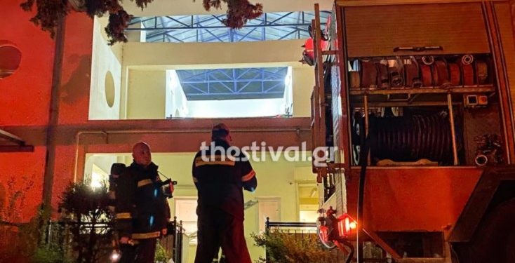 Θεσσαλονίκη: Φωτιά σε ίδρυμα παιδιών με αναπηρία[video]