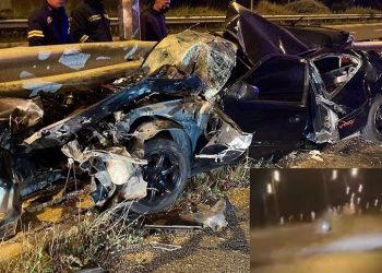 Σοκαριστικό τροχαίο στο Μαρούσι την ώρα που έκαναν κόντρες[video]