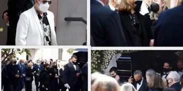 Alldaynews.gr Τάκης Βουγιουκλάκης: Το τελευταίο «αντίο» στον αδερφό της Αλίκης Βουγιουκλάκη