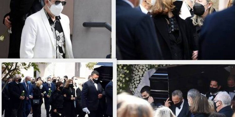 Alldaynews.gr Τάκης Βουγιουκλάκης: Το τελευταίο «αντίο» στον αδερφό της Αλίκης Βουγιουκλάκη