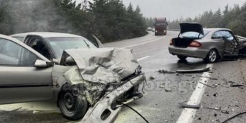 ΠΡΙΝ ΑΠΟ ΛΙΓΟ: Σοκαριστικό τροχαίο με τέσσερις τραυματίες