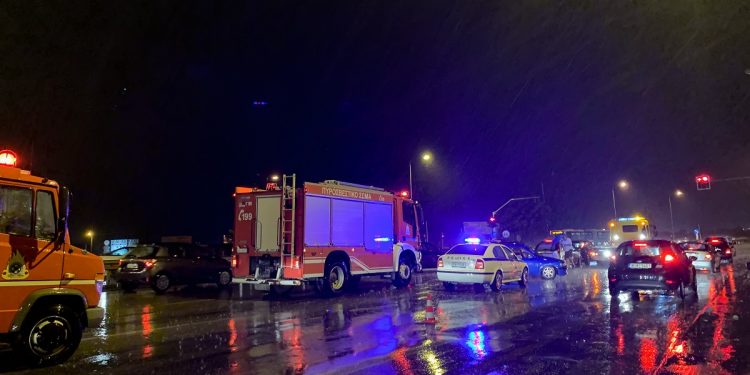 Νεκρή 23χρονη σε τροχαίο στην Περιφερειακή Οδό Θεσσαλονίκης