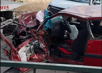 Νέα “Θυσία” στην άσφαλτο-Άμορφη μάζα σιδερικών και Νεκρό ενα 26χρονο παλικάρι[Φωτογραφίες]