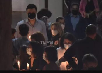 Τζένη Μπαλατσινού – Βασίλης Κικίλιας: Η πρώτη τους Ανάσταση με τον τεσσάρων μηνών γιο τους[photos]