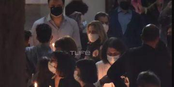 Τζένη Μπαλατσινού – Βασίλης Κικίλιας: Η πρώτη τους Ανάσταση με τον τεσσάρων μηνών γιο τους[photos]