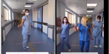 Πάσχα: Νοσηλεύτριες ξεκινούν βάρδια όλο κέφι με τραγούδια και χορούς![video]