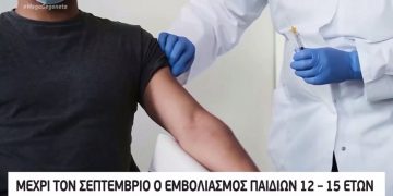 Alldaynews.gr Κορωνοϊός: Μέχρι τον Σεπτέμβριο ο εμβολιασμός παιδιών 12 έως15 ετών-Ποιο εμβόλιο θα λάβουν