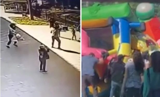 Alldaynews.gr Στιγμές πανικού όταν φουσκωτό κάστρο «εξερράγη» – Δύο κοριτσάκια δίνουν μάχη για τη ζωή τους