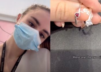 Υπάλληλος καίει πελάτη: «Εάν αυτός είναι ο άντρας σου, μόλις αγόρασε δύο δαχτυλίδια για την «κοπέλα του και την ερωμένη του»