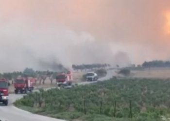 Αναζωπύρωση της φωτιάς στα Μέγαρα Αττικής: Εκκενώνεται ο οικισμός Παπαγιαννέικα