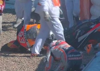 Moto gp: Σοκαριστικό ατύχημα, σώθηκε από θαύμα ο Μάρκεθ (vid)