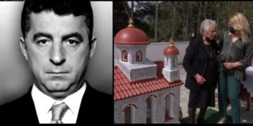 Γιώργος Καραϊβάζ: Σήμερα στη γιορτή του εγκαινίασαν ένα μικρό εκκλησάκι στην μνήμη του[photo]