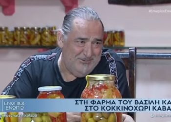 Βασίλης Καρράς: Άφησε τις πίστες και έγινε αγρότης στο Κοκκινοχώρι Καβάλας[video]