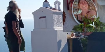 Θρήνος στα 40ημερα της Κορίνας – Έχτισαν εκκλησάκι στην άκρη της Γαύδου[Φωτογραφίες]