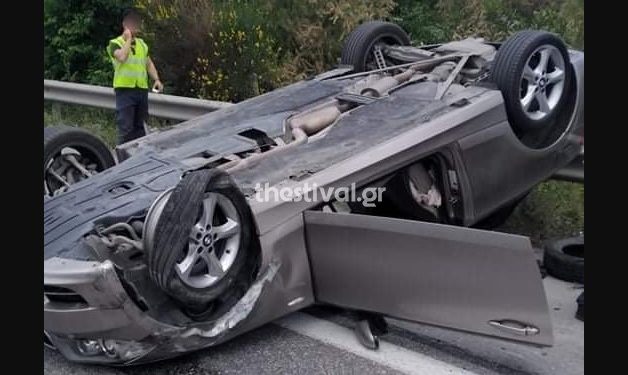 Alldaynews.gr Θεσσαλονίκη: Σύγκρουση δύο Ι.Χ. στα διόδια Ωραιοκάστρου – Ένας τραυματίας (φωτο)