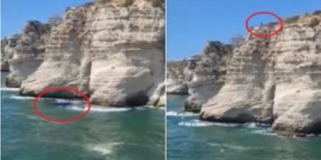 Τραγικός θάνατος: Πήγε να βουτήξει από γκρεμό 36 μέτρων και έπεσε πάνω σε σκάφος[Σοκαριστικό Βίντεο]