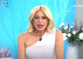 Κατέρρευσε η Κατερίνα Καραβάτου στον αέρα[video]