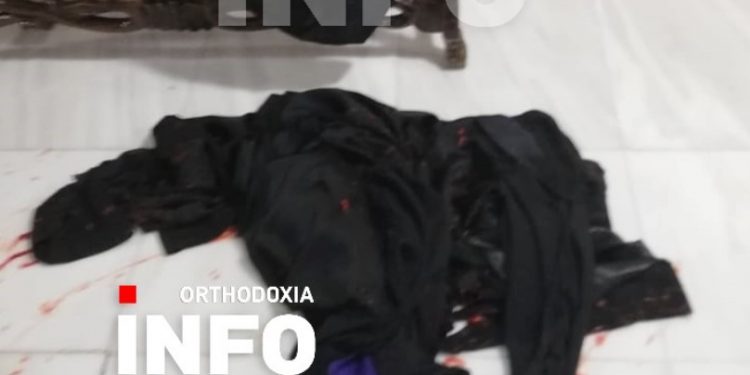 Alldaynews.gr Τραγωδία στη Μονή Πετράκη: Το ματωμένο ράσο ενός μητροπολίτη, μετά την επίθεση με βιτριόλι