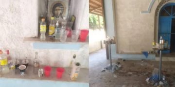 Μετέτρεψαν το παρεκκλήσι σε μπαράκι και έκαναν κορονοπάρτι![photos]