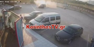 Alldaynews.gr Κόρινθος: Συγκλονιστικό video από τροχαίο στον Ισθμό