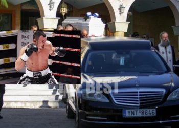 Κηδεία Τάσου Μπερδέση: Σπαρακτικό αντίο απο τη Μάνα-«Αγάπη μου, άρχοντά μου»[video]