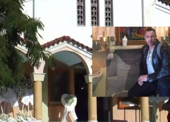 Ράγισαν και οι πέτρες στην κηδεία του 39χρονου δολοφονημένου μποξέρ Τάσου Μπερδέση[video]