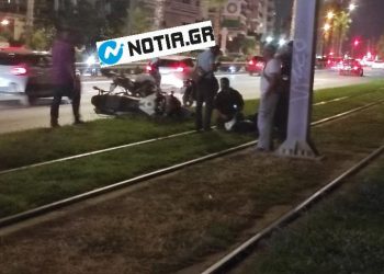 Αστυνομικός της ομάδας ΔΙΑΣ πέρασε με κόκκινο σε καταδίωξη και παρέσυρε πεζή (pics)